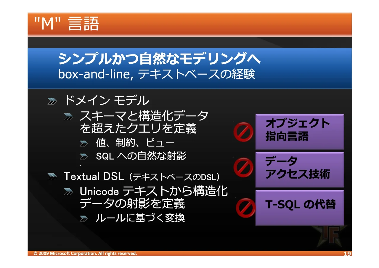 19 ページ：© 2009 Microsoft Corporation. All rights reserved. >0>?jk • ER[DQGOLQH+, - ./ 9:;<=- >?@A &0B C=3DE 764/ KL
