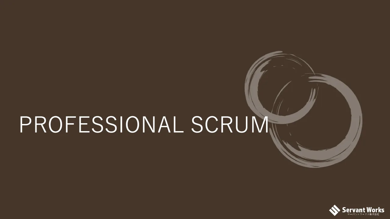 13 ページ：PROFESSIONAL SCRUM