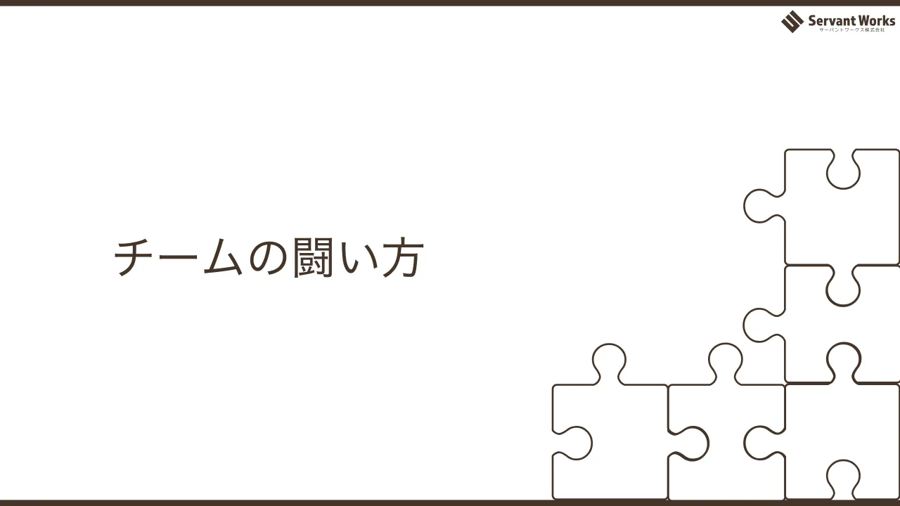 20 ページ：チームの闘い方