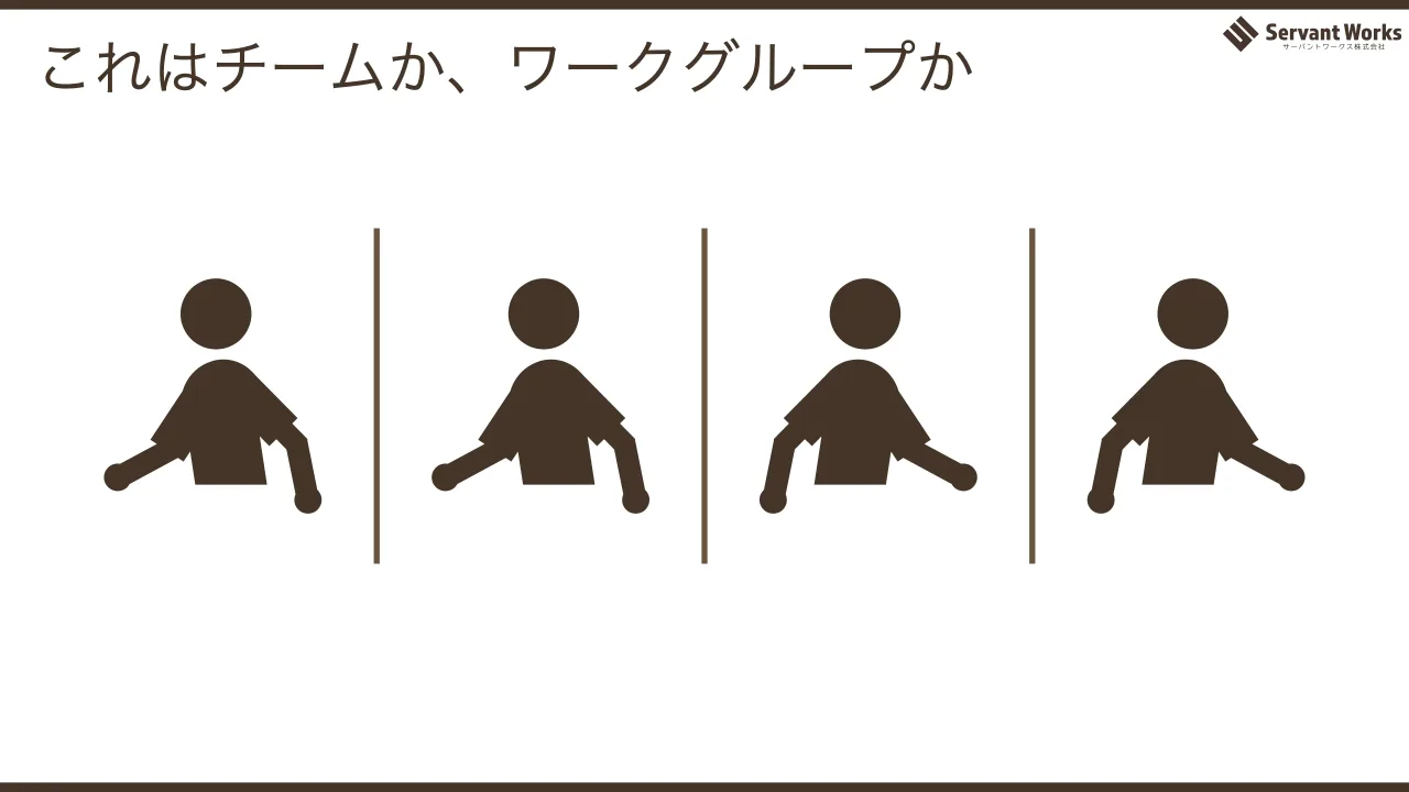 4 ページ：これはチームか、ワークグループか